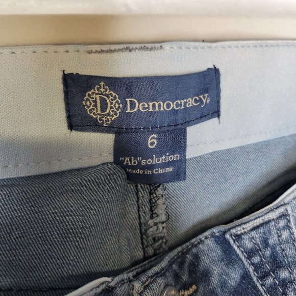 Democracy Ab Solution Women's Size 6 Jean Shorts - Picture 3 of 4